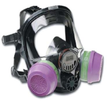 Respiratory with face shield.
