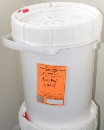 Photo of Aerosol collection container
