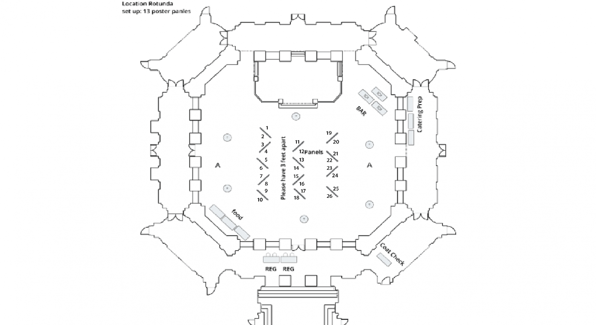 Rotunda poster layout