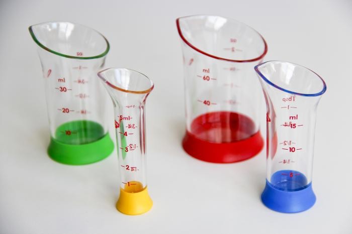 Image of four beakers