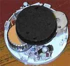 Back of smoke detector