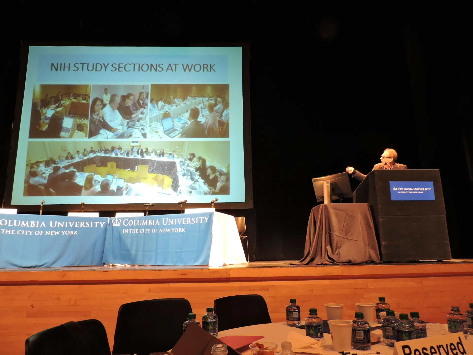 Dr. Arturo Casadevall gives presentation on modified lottery for awarding grants