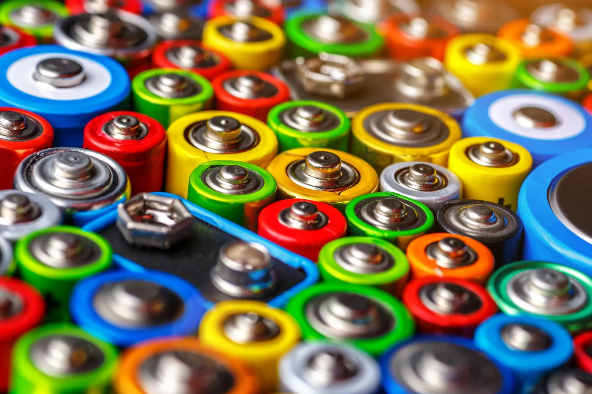 Photo of battery tops