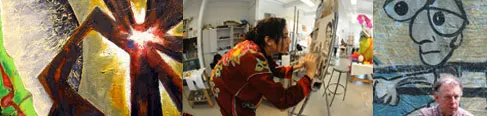 Collage of pictures from the School of Arts