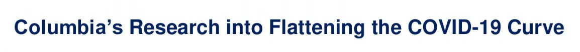 Flattening the Curve